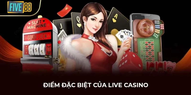 Casino Five88 có nhiều ưu điểm hấp dẫn người chơi